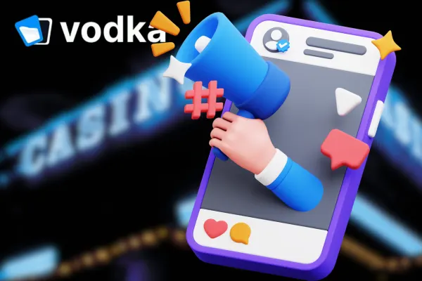 Регистрация в Vodka Casino